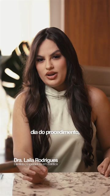 Dra. Laila Rodrigues, dentista especialista em estética